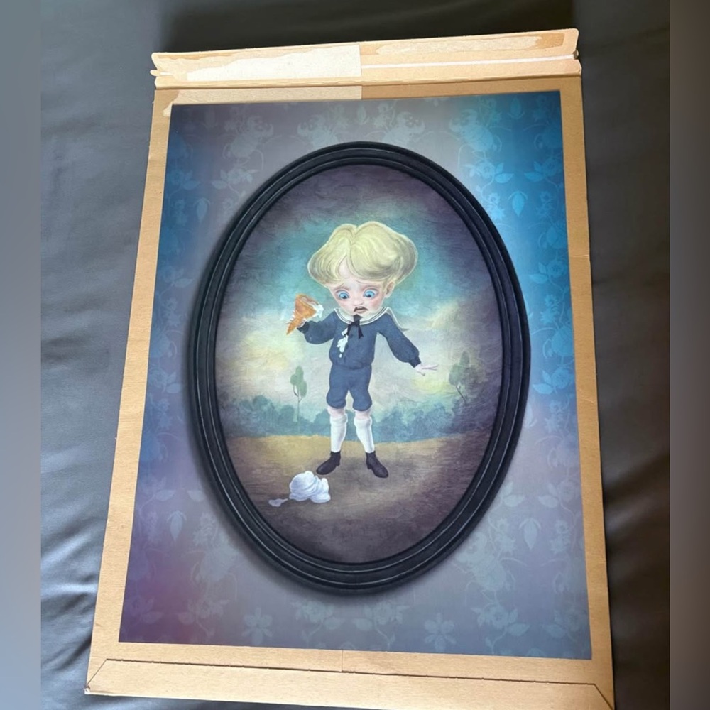 Coraline 'Blue Boy' Lenticular Art Print